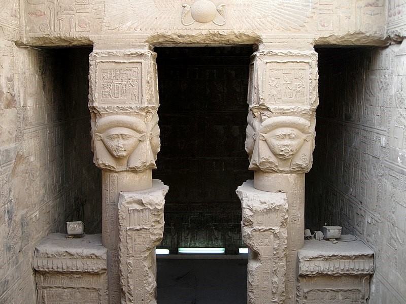 Wabet in the Hathor Temple of Dendera, Egypt